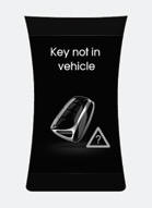 Fahrzeugschlüssel nicht im Fahrzeug