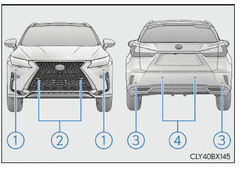 Lexus-Einparkhilfe