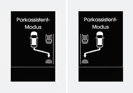 Parkassistent ein modus auswählen