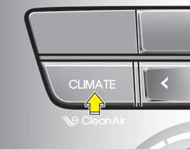 Klimainformationen Bildschirm Auswahl 