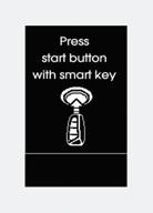 Startknopf mit Smart Key drücken