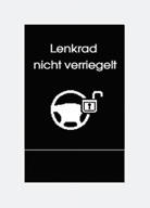 Lenkrad nicht verriegelt