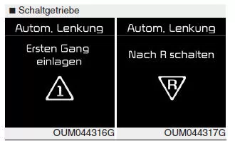 Einparken aus