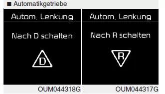 Einparken aus