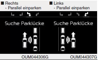 Suche parklücke