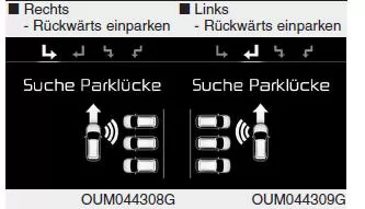 Suche parklücke