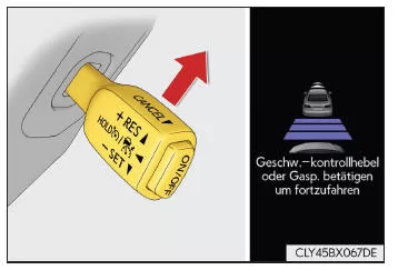Dynamische Radar-Geschwindigkeitsregelung mit maximalem Drehzahlbereich 