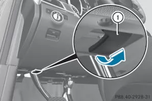 Motorhaube öffnen 