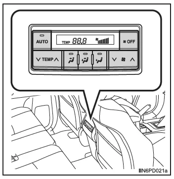 Automatische Fond-Klimaanlage