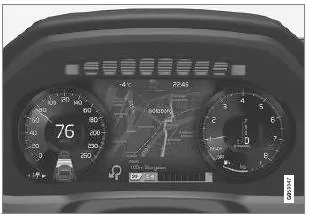 12-Zoll-Fahrerdisplay.