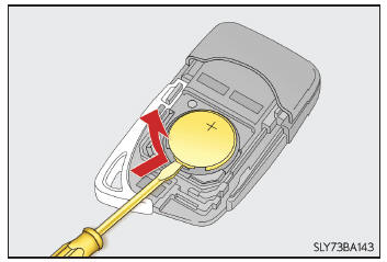 Batterie für elektronischen Schlüssel 