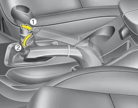 Feststellbremse lösen