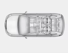 Ein Kinderrückhaltesystem mit ISOFIX und zusätzlichem Kindersitz-Halteband sichern