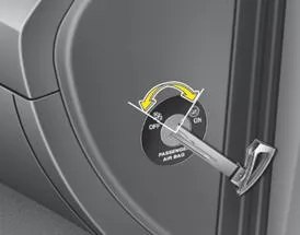 Schalter Beifahrerairbag ON/OFF