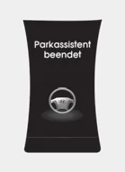 Einparkhilfe beendet