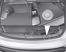 Ersatzrad abbauen und verstauen