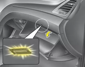 Handschuhfachleuchte