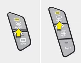 Lüftungsmodus wählen