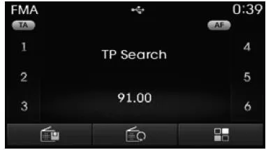 TA (Traffic Announcement, Verkehrsmeldungen)