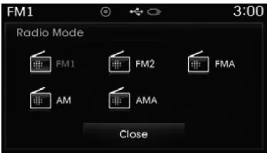 In den Radio-Modus wechseln