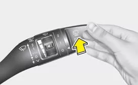 Heckscheibenwischer- und Wascherschalter