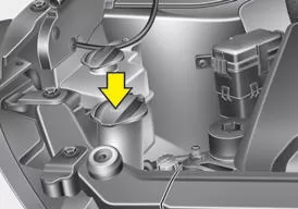 Füllstand des Waschwasserbehälters prüfen