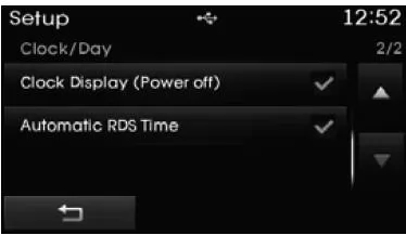 Automatische RDS-Zeit