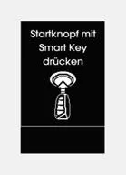 Startknopf mit Smart Key drücken