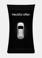 Hecktür offen