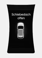 Schiebedach offen