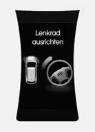 Lenkrad ausrichten