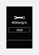 Wartung erforderlich