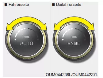 Automatische Heizung und Klimatisierung