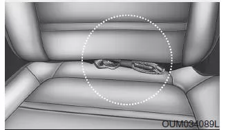 Mittlerer Sitz 2. Sitzreihe