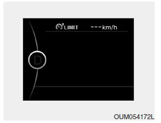 Um die Höchstgeschwindigkeit einstellen