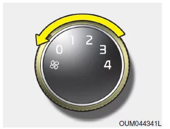 So schalten Sie die Gebläse aus