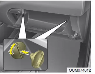 Luftfilter des klimasystems