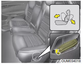 Sitzlehnenwinkel (2. Sitzreihe)