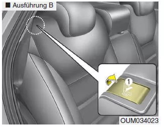 Sitz mit Einsteighilfe