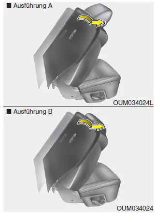 Sitz mit Einsteighilfe