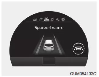 Spurhaltewarnsystem