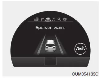 Spurhaltewarnsystem
