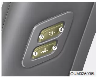 Sitz mit Einstiegshilfe