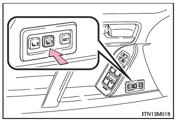 Fahrpositionsspeicher