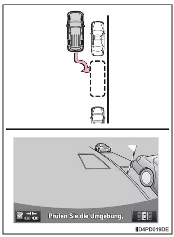 Toyota-Einparkhilfemonitor