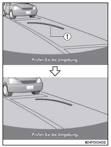 Toyota-Einparkhilfemonitor