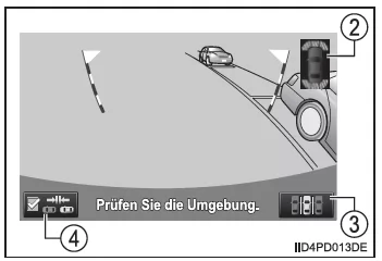 Toyota-Einparkhilfemonitor