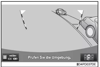 Toyota-Einparkhilfemonitor