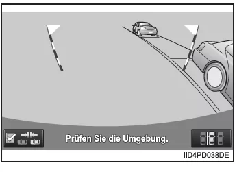 Toyota-Einparkhilfemonitor