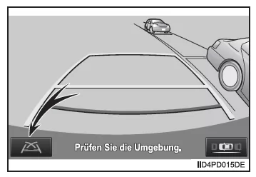 Toyota-Einparkhilfemonitor